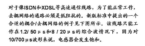 針對高速通信線(xiàn)路的耦合/去耦網(wǎng)絡(luò )