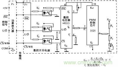數控開(kāi)關(guān)電源控制原理圖