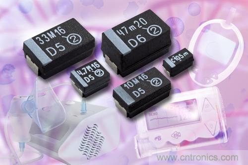Vishay發(fā)布醫療設備用TANTAMOUNT固鉭片式電容