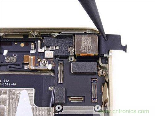 土豪金iPhone 5S拆解：內部結構升級，維修難度增加