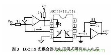 隔離放大器的寵兒：LOC11X線(xiàn)性光耦合器