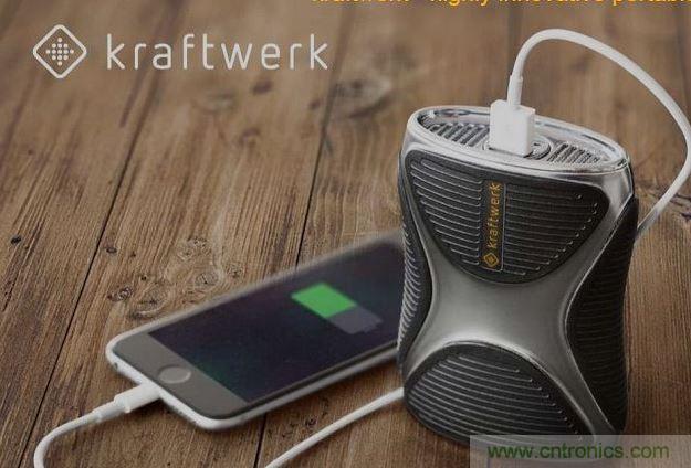 Kraftwerk:用打火機燃氣供能的移動(dòng)電源