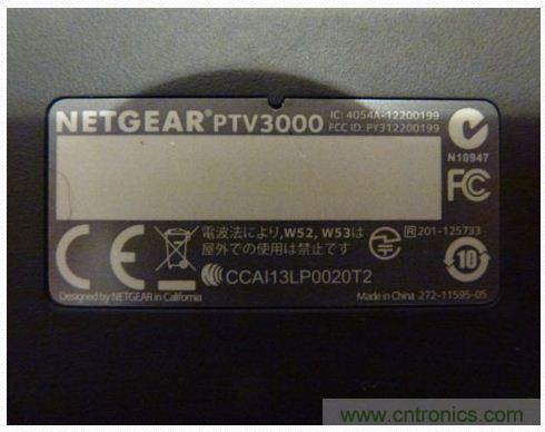 圖(b)：圖解便宜又好用的媒體適配器PTV3000。