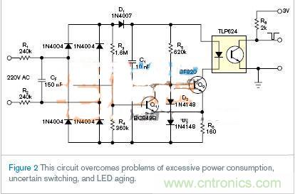 新一代LED光耦電路設計，改進(jìn)老化和能耗