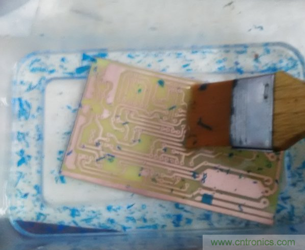 嘗試了四次PCB制作， 最后一發(fā)算是成功了