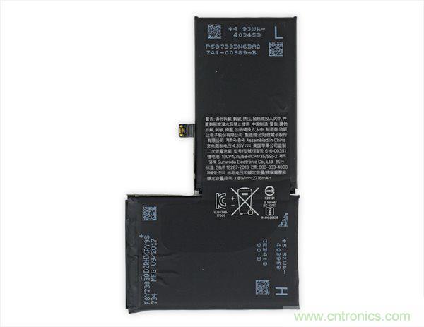 蘋(píng)果iPhone X iFixit拆解報告：雙層主板+雙單元電池