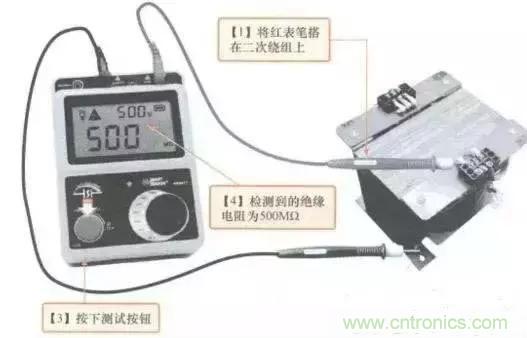 絕緣電阻測試方法、測試注意事項等內容詳述