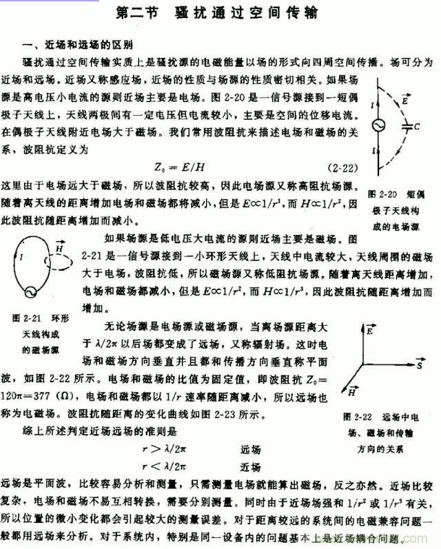 詳解EMC傳導(共模、差模)與輻射(近場(chǎng)、遠場(chǎng)) 知識