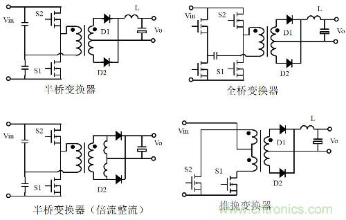 開(kāi)關(guān)電源“各種拓撲結構”的對比與分析！