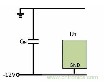 如何實(shí)現-12V輸入到+5V輸出?
