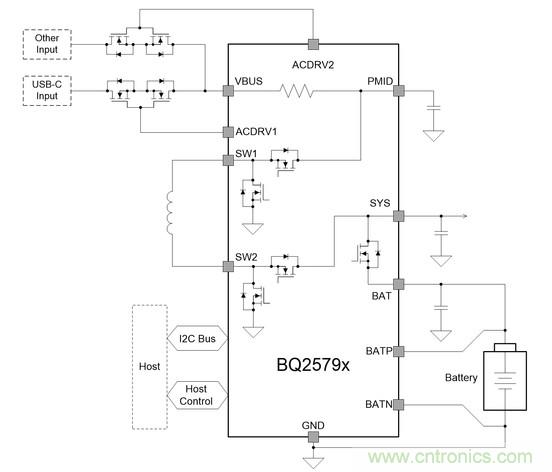 Buck-Boost集成電路提供更快的充電速度，更長(cháng)的電池壽命