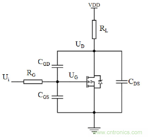 MOSFET的寄生電容是如何影響其開(kāi)關(guān)速度的？
