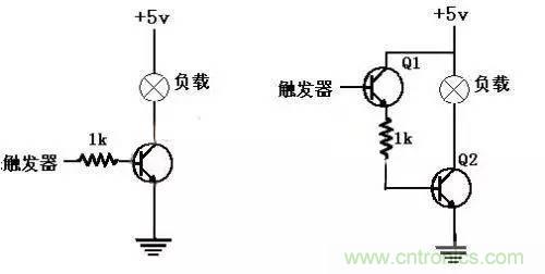 三極管開(kāi)關(guān)電路設計詳細過(guò)程