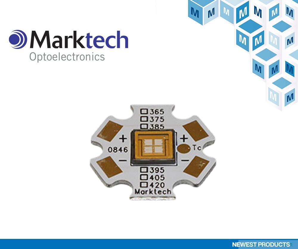貿澤電子宣布與Marktech Optoelectronics簽訂全球分銷(xiāo)協(xié)議