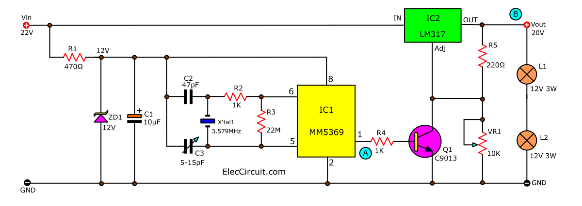 如何使用LM317作為開(kāi)關(guān)來(lái)打開(kāi)和關(guān)閉電源負載