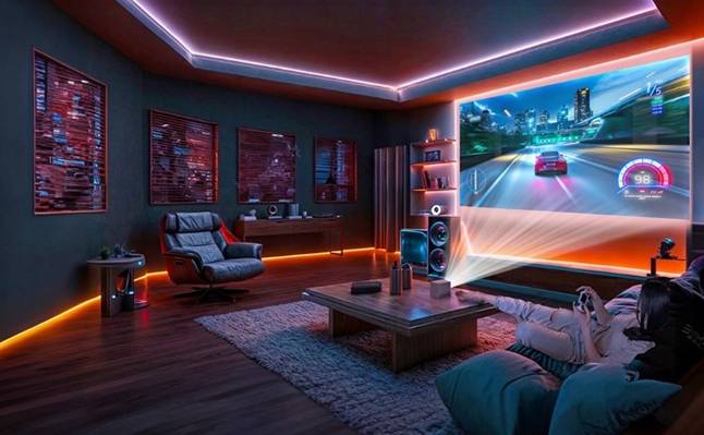 隨時(shí)隨地享受大屏幕游戲：讓便攜式 4K 超高清 240Hz 游戲投影儀成為現實(shí)
