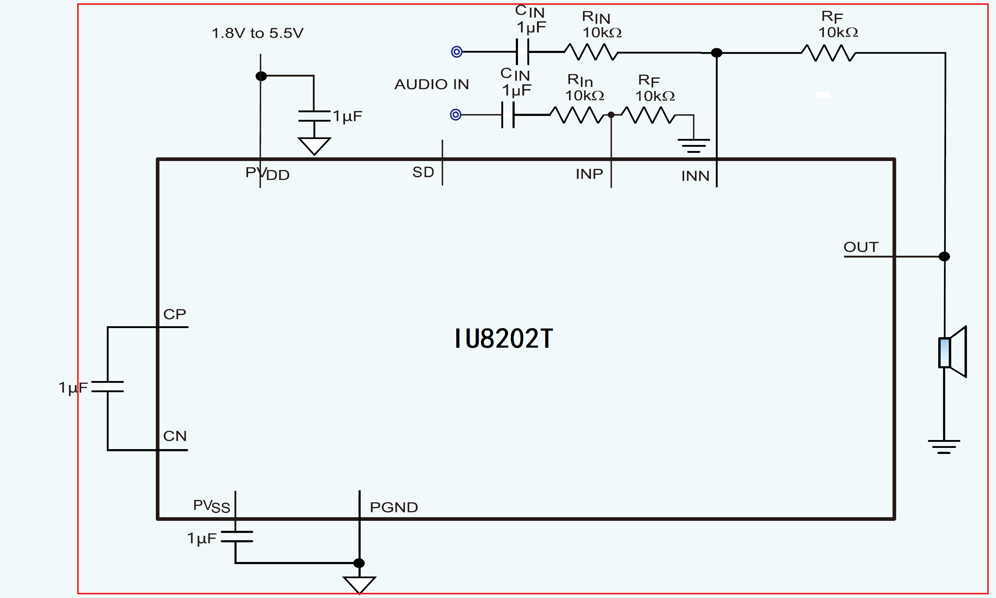 IU8202 適用于OWS耳機的無(wú)POP聲超低功耗400mW單聲道G類(lèi)耳放IC方案