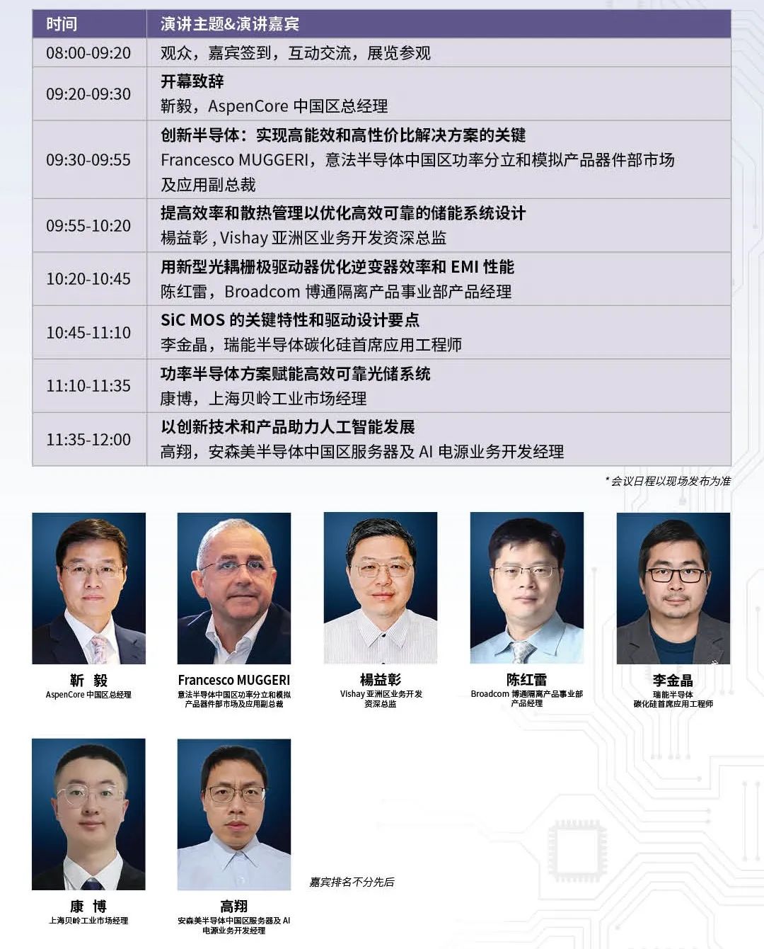 【明天見(jiàn)】IIC Shanghai 2025：同期峰會(huì )論壇展商名單全攻略