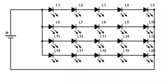 三種LED接線(xiàn)：串聯(lián)、并聯(lián)和串并聯(lián)，我們該如何選？